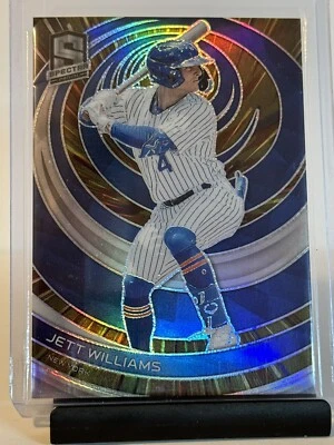 2023 Panini Chronicles Spectra Hyper Prizm /50 Jett Williams #60 - Image 1 of 3