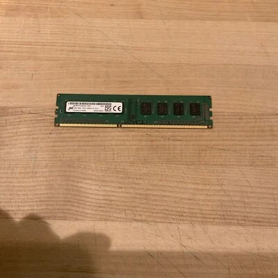 Micron Crucial 4GB DDR3 1866 MHz 1Rx8 PC3L-14900U DIMM 240P 1.35V Desktop Memory - Image 1 of 4