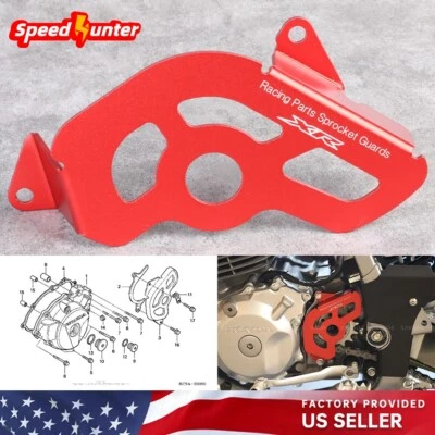 XR Front Sprocket Guard Cover Chain Protector For HONDA XR 400R 1996-2004 XR400R - Image 1 of 4