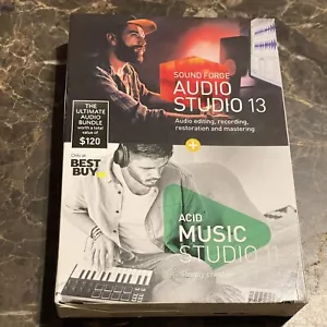 Sound Forge Audio Studio 13 & Acid Music Studio 11 Best Buy Bundle $120 Value! - Picture 1 of 4