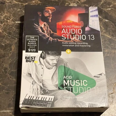 Sound Forge Audio Studio 13 & Acid Music Studio 11 Best Buy Bundle $120 Value! - Image 1 of 4