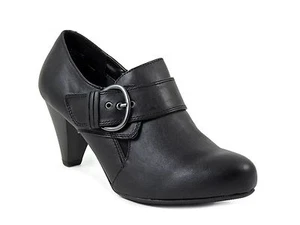 White Mountain Women's Saki Shootie Pumps Black Size 10 - Picture 1 of 6