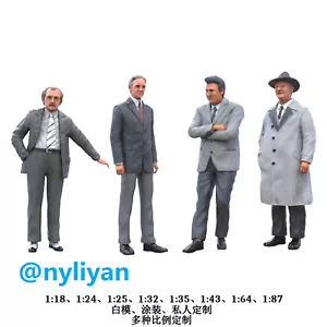 1/18 1/35 1/43 1/64 1/87 Traje Miniatura Viejo Escena Accesorios Figuras Para Coches - Imagen 1 de 5
