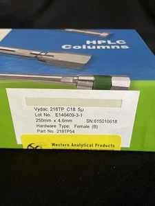 Columna HPLC Grace Vydac 218TP C18 4,6 x 250 mm 5 μm 218 TP54 sellada - Imagen 1 de 6