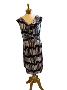 Chaus Sleeveless Dress Cowl Neck Fit and Flare - Picture 1 of 6