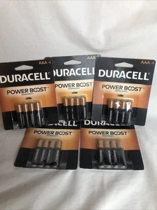 Duracell Power Boost Alkaline AAA Batterien 5-4 Packungen 20 Stück - Bild 1 von 4