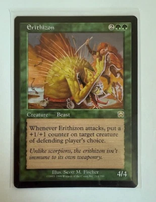 Magic the Gathering: Erithizon Mercadian Masques Regular NM - Image 1 of 2