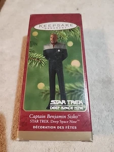 2001 Hallmark Andenken Ornament Star Trek Deep Space Nine Cpt Benjamin Sisko - Bild 1 von 5