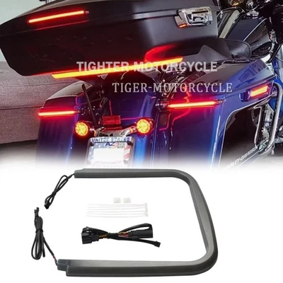 For Harley Street Glide FLHXSE 2023 2024 Low Profile Tail Light Trunk Brake Lamp - Image 1 of 4