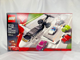 Rare LEGO Misprint! - Disney Pixar Cars 2: Spy Jet Escape (8638) - New/Sealed