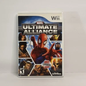 MARVEL ULTIMATE ALLIANCE  game for Nintendo Wii CIB Complete - Picture 1 of 4
