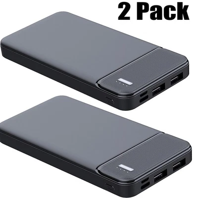 Banco de energía recargable de 2 piezas para chaleco térmico chaqueta de calefacción pantalones paquete de baterías Foto 1 de 4