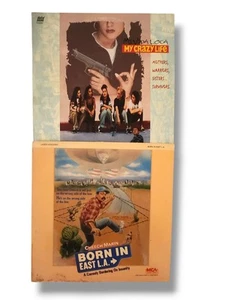 Rare Latino LaserDisc Lot – Mi Vida Loca / Born in East LA – Cult Classics - Picture 1 of 11