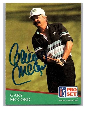 Pro Set #269 1991 autógrafo firmado por Gary McCord Foto 1 de 2