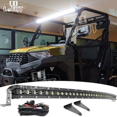 For Polaris Ranger 570 900 1000 Fullsize 50" LED Curved Light Bar Bracket Wire - Image 1 of 4