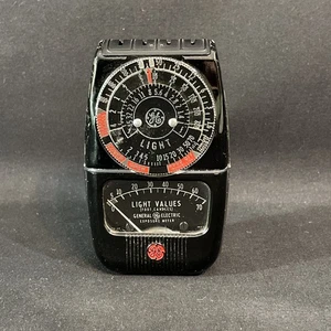 Medidor de luz velas pie exposición GE General Electric DW-48 funciona - Imagen 1 de 12