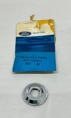 NOS Ford EOVY-17B732-A Mirror Bezel Nut OEM Lincoln Continental Town Car 1980-86 - Image 1 of 4