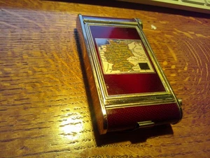 1940'S  VINTAGE  U.S. ZONE AND FRENCH ZONE Women's Compact - Picture 1 of 9