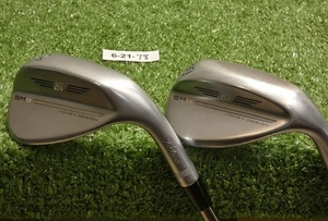 Titleist Vokey SM9 Chrome 54/60* Sand/Lob Wedge Set Recoil F3 Regular Graphite - Picture 1 of 5