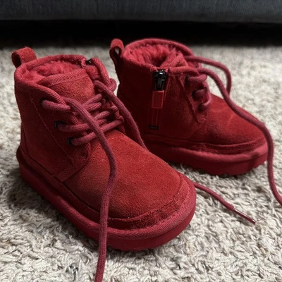 Ugg Neumel  II Red Boot Toddler 7 - Image 1 of 4