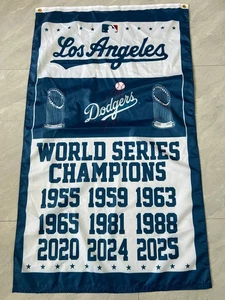 2025 Los Angeles Dodgers Fans 3x5 ft MLB B2B World Series Champions Banner Flag - Picture 1 of 2