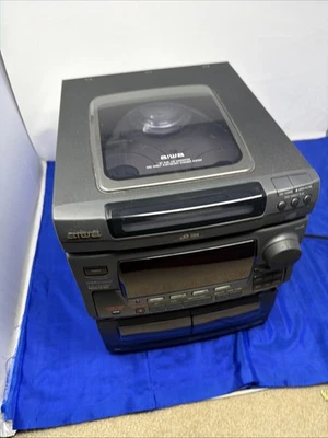 Aiwa NSX-V70 调幅/调频 立体声 双磁带 CD 更换器 立体声 用于零件维修 — 第 1/4 张图片