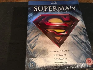 Superman Complete Collection (Blu-ray) Brand New  5-Film - Bild 1 von 3