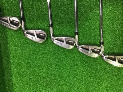 TaylorMade M6 Iron Set 5-9 5pc Flex Stiff REAX 85 Steel Steel - Image 1 of 4