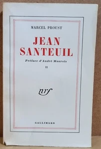 Marcel PROUST Jean Santeuil tome II 2 NRF Gallimard 1952 - Imagen 1 de 4