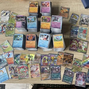 100x Pokemon Cards Bundle Pack- Guaranteed rares 20× Holo/Reverse/V/Vmax/Ex - Picture 1 of 5