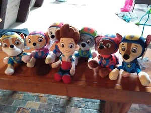 Paw Patrol Sea Patrol Plüschtier Menge 7 neu mit Etikett - Bild 1 von 11