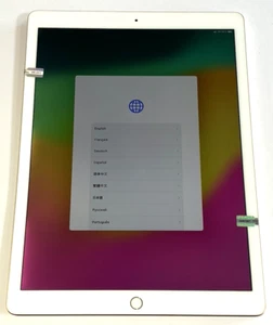 Damaged Apple iPad Pro 12.9" 2nd Gen 64GB A1671 WiFi & Cell Spares/Repairs/D755 - Afbeelding 1 van 14