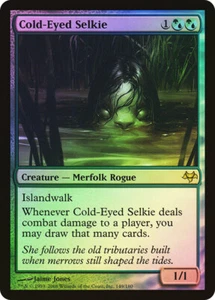 MTG FOIL Cold-Eyed Selkie - Eventide #149 - Picture 1 of 1