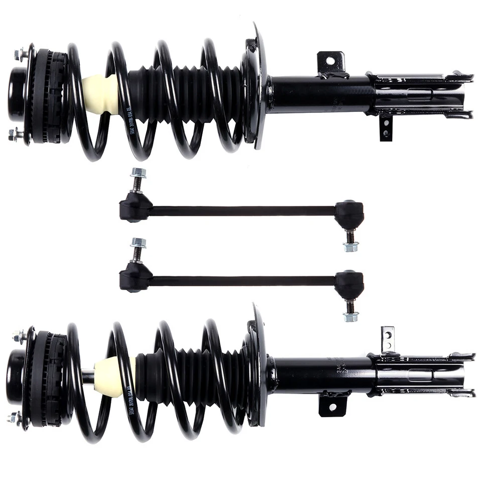 For 2011-2014 Chrysler 200 Front Quick Struts & Spring Assembly & Sway Bar Links Foto 1 de 1