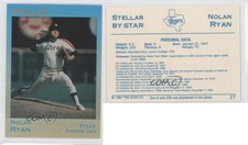 1991 Star Stellar /500 Nolan Ryan #27 HOF