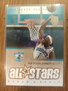 2002-03 Fleer Hot Shots Hot Hands #161 Baron Davis /199 New Orleans Hornets
