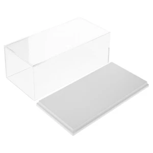 Car Model Display Box Acrylic Case for Collectibles 1/64 Scale Vehicle - Picture 1 of 12