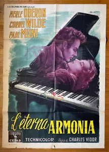 SONG TO REMEMBER, A (1945) 31548 Movie Poster Merle Oberon Cornel Wilde Charl - Picture 1 of 1