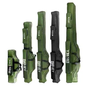 Plegable Oxford Tela Caña de Pescar Estuche con Cremallera Aparejos de Pesca Bolsas Almacenamiento Nuevo - Imagen 1 de 27