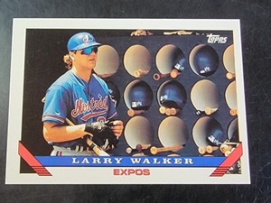 1993 Topps Baseball #95 Larry Walker *BUY 2 GET 1 FREE*