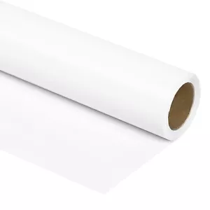 White Wrapping Paper Solid Color - Mini Roll - for Wedding Birthday Shower Co... - Picture 1 of 9