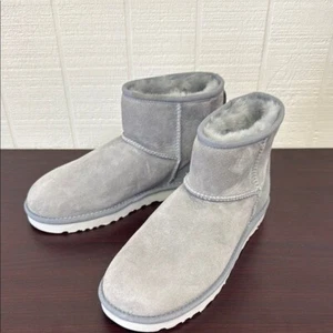 Ugg- New Gray Suede Boots - Picture 1 of 5