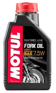 OLIO FORCELLA MOTUL FORK OIL FACTORY LINE 7,5W LIGHT MEDIUM 100% SINTETICO - Imagen 1 de 1