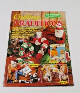Vintage 1996 Crafting Traditions Magazine Sampler Edition Birthdays Halloween - Picture 1 of 8
