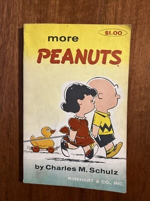 MORE PEANUTS by Charles M. Schulz - 1954 Reinhart & Co Book - Image 1 of 4