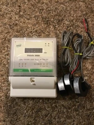 DAE P204-200-S KIT1,UL  kWh Meter,3p4w(3 hot wire,1N), 200A,20/208v,3CTs  - Image 1 of 2