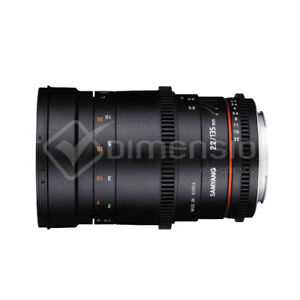 Samyang 135mm T2.2 AS UMC VDSLR Lens for Nikon
