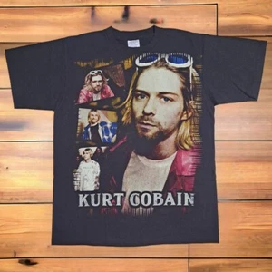 ์Nirvana T Shirt vintage style Kurt Cobain In Memory 1985-1994 size:XL Reprint - Picture 1 of 12