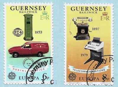 GUERNSEY SELECTION OF COMPLETE SETS CANCEL TO ORDER ~ CTO WITH GUM - Image 1 of 4