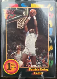 Wild Card - 1992 - Patrick Ewing - #1st Edition Georgetown Hoyas - Card - Picture 1 of 2